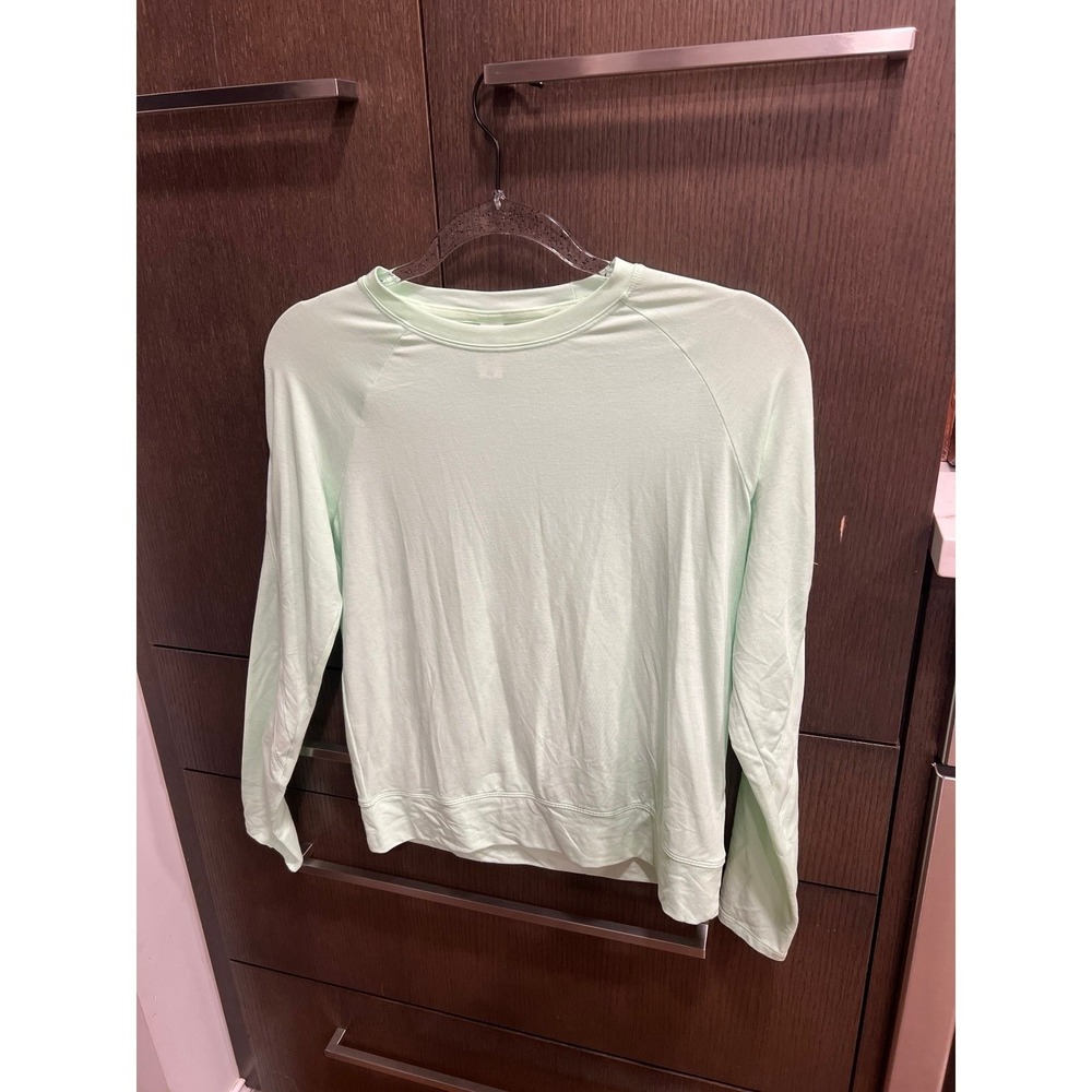 Athleta girl long sleeve‎ girls green large nwot